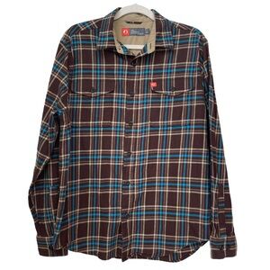 The‎ American Outdoorsman Plaid Buttons Down Shirt Size: M